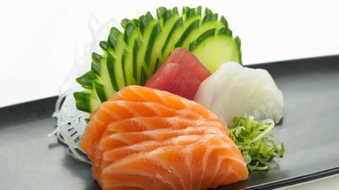 Sashimi Kombinasjonsrett 10 skiver